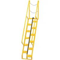 Alternating Stair 7' 12-Step Ladder, 56° Angle - ATS-7-56
