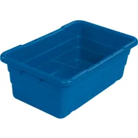 Grey Plastic Nest and Stack Tote Lid - 25 1/4L x 16 1/4W