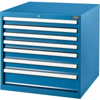 Global Industrial™ Dividers for 4H Drawer of Modular Drawer Cabinet  36Wx24D, Blue