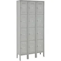 Global Industrial™ Capital® 4-Tier 12 Door Box Locker, 36