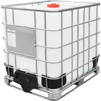 Neat Distributing 275 gal. FDA-Approved IBC Liquid Storage Tote at