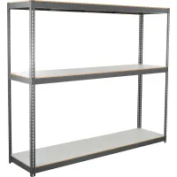 Global Industrial 3 Shelf Heavy Duty Channel Boltless