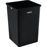 Global Industrial™ Square Plastic Trash Container Swing Lid - 35