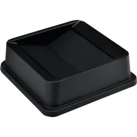 Global Industrial™ Square Plastic Trash Container Swing Lid - 35