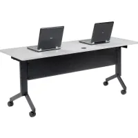 Interion® Flip-Top Training Table, 72