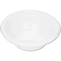 Tablemate Plastic Dinnerware Bowls 5 oz. White 125/Pack