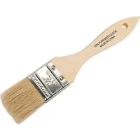 Heritage offers disposable white china chip brushes at discounted prices.  800-277-3780