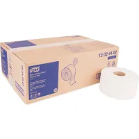 Tork® Advanced Mini-Jumbo Roll Bath Tissue, Septic Safe, 3.48