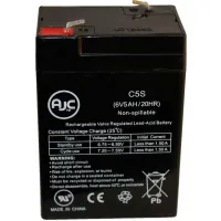 BatteryGuy Werker WKA6-5F Replacement 6V 4.5Ah Battery - BatteryGuy...