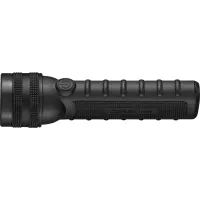 CFG Rechargeable LED Flashlight - 390 Lumens, 10W, With Flashing Red Rear Light, Black - View #4