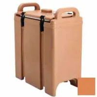 Cambro 350LCD157 Camtainer Coffee Beige 3.375 Gallon Soup Carrier