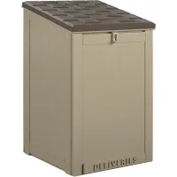 Global Industrial™ Lockable Outdoor Storage Container, 48Lx33