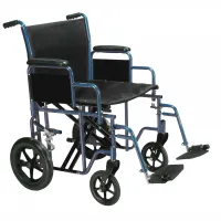Drive Medical BTR22-B Bariatric Heavy Duty Transport Wheelchair