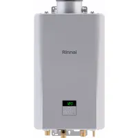 Rinnai RE Indoor Tankless Gas Water Heater, Natural Gas, 0.13 to