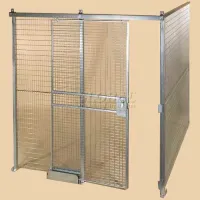 Qwik-Fence® Wire Mesh Pre-Designed, 4 Sided Room Kit, W/O