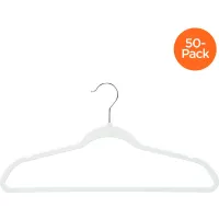 Honey-Can-Do White Rubberized Suit Hangers, 50 pc. at Tractor