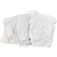 Recycled White Sweatshirt Rags – All Rags