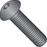Made in USA - Button Socket Cap Screw: 1/4-20, 3/4 Length Under Head