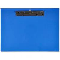 Lion® Recycled Plastic Clipboard, 11 x 17, Landscape, Blue