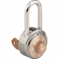 Master Lock 1525 General Security Combination Padlock with Key Control  Feature 1-7/8in (48mm) Wide