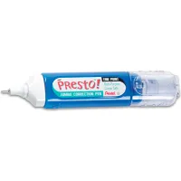 Pentel® Presto! Multipurpose Correction Pen, 12 ml, White, 1 Each