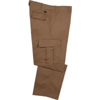 Big Bill 6 Pocket Cargo Pants, Heavy-Duty Twill, 34W x 32L, Black