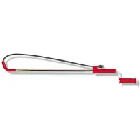 RIDGID® Toilet Auger W/Compression Wrapped Inner Core Cable W/Bulb Head, 3'L, 1/2" Cable