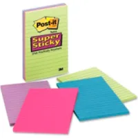 Save on 3M Post-it Super Sticky Notes Assorted Colors 4 X 6 Inch - 45  Sheets/Pad Order Online Delivery