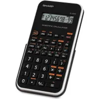 Sharp® Scientific Calculator, EL501XBWH, 10-Digit, 3-1/4