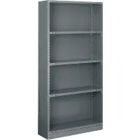 Tri-Boro Klip-It 5 Shelf, 20 Ga Closed Solid Steel Shelving