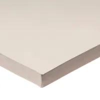 FDA Silicone Foam Sheet with High Temp Adhesive - 1/2 Thick x 12 Wide x  24 Long