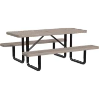 Leisure Craft™ 6' Rectangular Standard Picnic Table, Expanded
