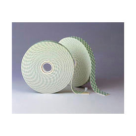 3m 7100091133 3M™ 4026 Double Coated Urethane Foam Tape 1" x 1" 62 Mil Natural - 1000 Squares/Case image.
