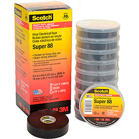 3m 7000006092 3m™ Scotch® Premium Vinyl Electrical Tape Super-88-3/4" X 66 image.