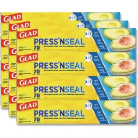 Glad® Press'n Seal Food Plastic Wrap 11.8" x 23.7 yd 12/Carton