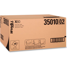 WypAll® X60 Shower Towels 22.5 x 39 White 100/Box 3 Boxes/Carton