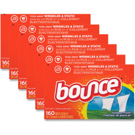 Bounce Fabric Softener Sheets Sheets 160 Sheets/Box 6 Boxes - 80168