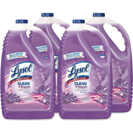 LYSOL® Multi-Surface Disinfectant Cleaner Lavender and Orchid Essence 144 oz Bottle 4/CT