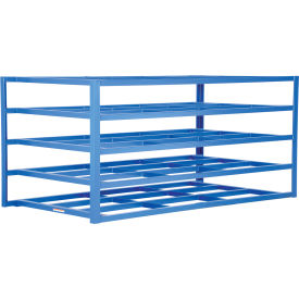 5 Shelf Horizontal Sheet Rack, 10000 Lb Capacity, Blue view 2