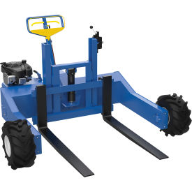 Vestil All Terrain Gas Power Lift & Drive Pallet Jack 4000 lb. Cap. 79"W x 48"L Forks