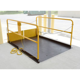 Truck Scissor Dock Lift WL-100-5-68 - 96"L x 72"W - 5000 Lb. Capacity