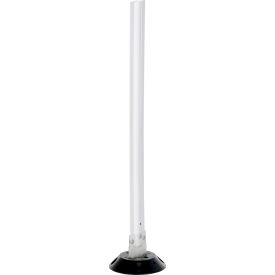 Surface Mount Flexible Stake 36" H White
