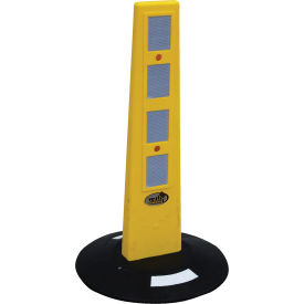 Reflective Poly Barricade Bollard Post