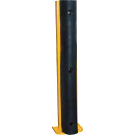Steel Rack Guard With Rubber Bumper 7-3/4"W x 8-1/16"D x 36-1/4"H view 2