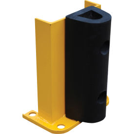 Steel Rack Guard With Rubber Bumper 7-13/16"W x 10-1/16"D x 12-1/4"H view 2