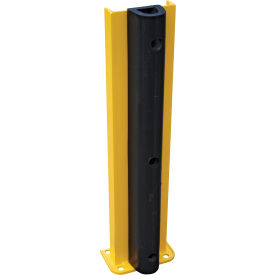 Steel Rack Guard With Rubber Bumper 7-13/16"W x 10-1/16"D x 36-1/4"H view 2