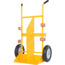 Vestil Welding Cylinder Cart With Pneumatic Wheels 34-1/4" x 23" x 57-11/16"