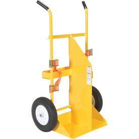 Vestil Welding Cylinder Cart  Foam-Filled Wheels 34-1/4 x 22-13/16