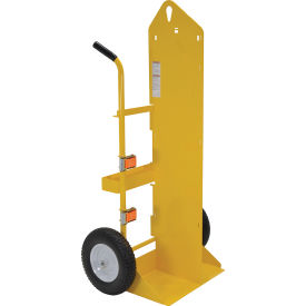 Vestil Welding Cylinder Cart  Foam-Filled Wheels 22-13/16 x 34-1/4 x 66-3/8