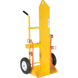 Vestil Fire Protection Welding Cylinder Cart Pneumatic Wheels 23 x 34-1/4 x 66-3/8